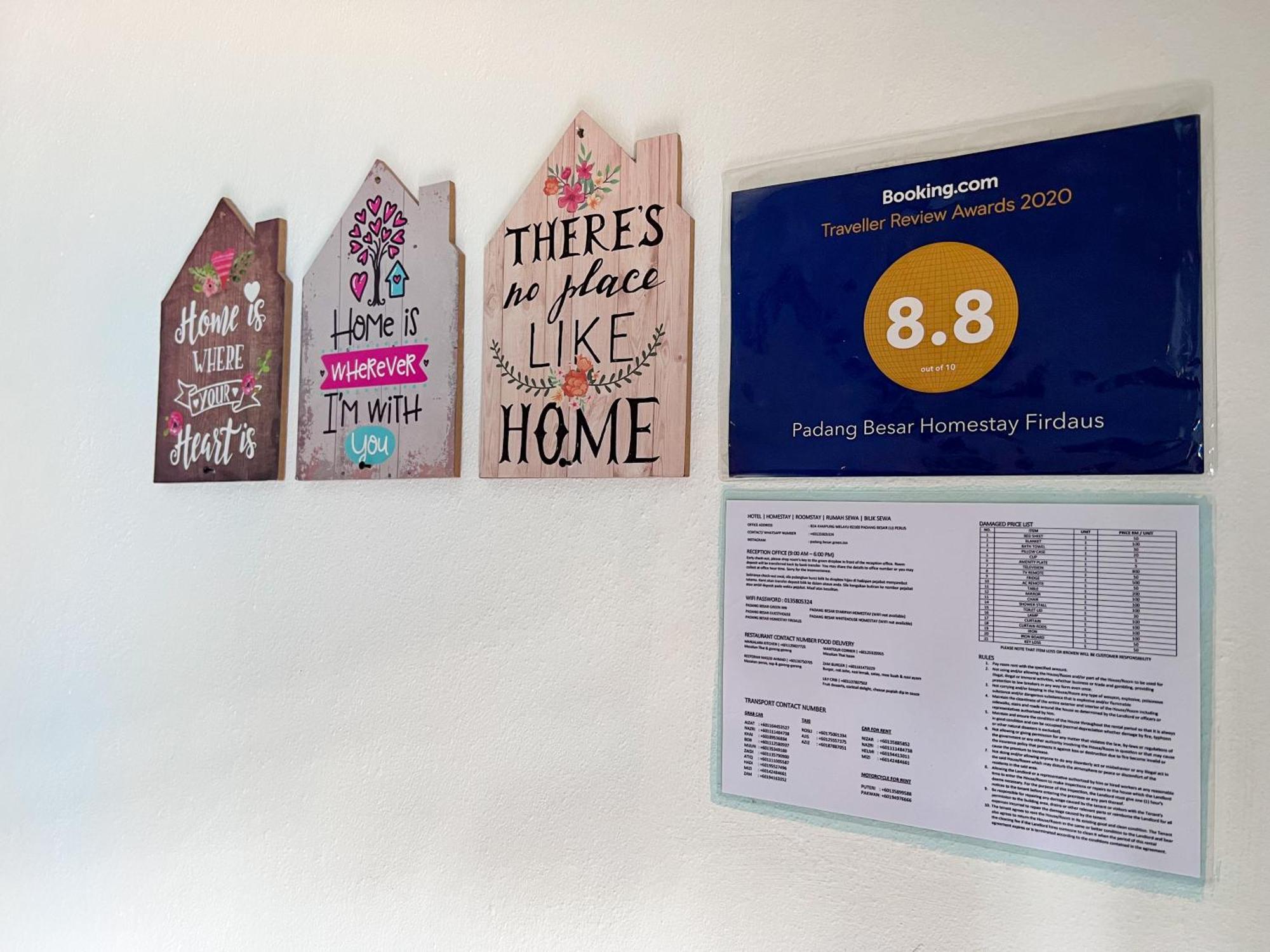 Padang Besar Homestay Firdaus Exteriör bild